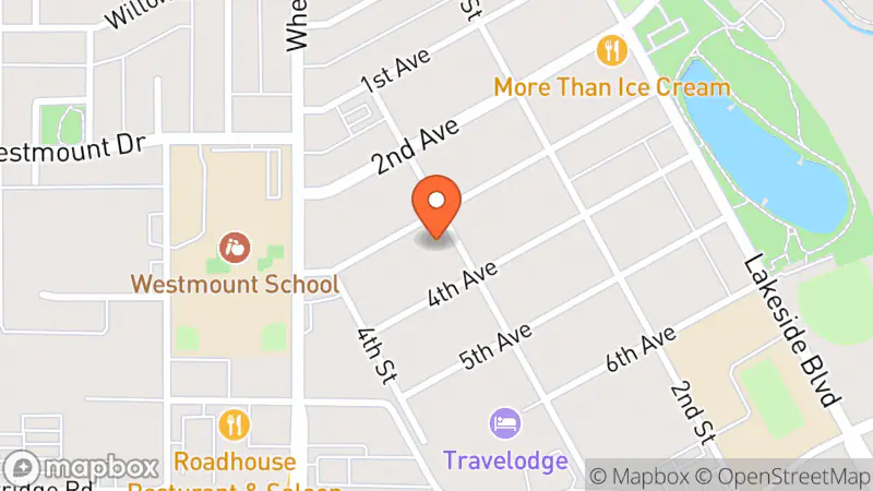 Map showing location of Lil Hoots FAMILY Boutique