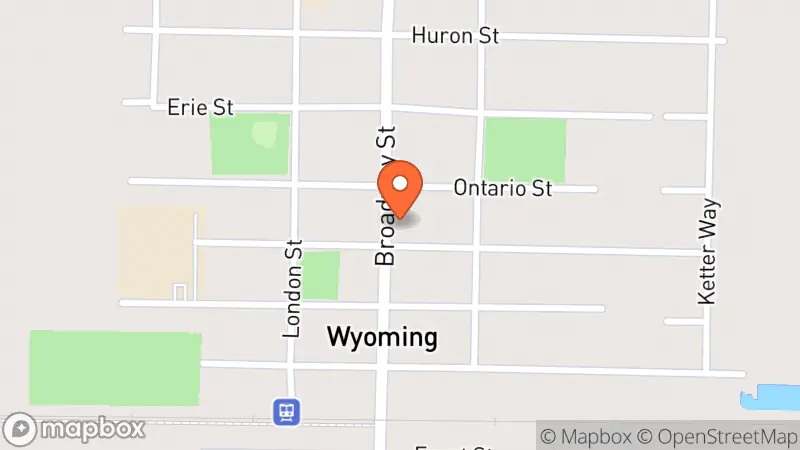 Map showing location of little bean kids co.