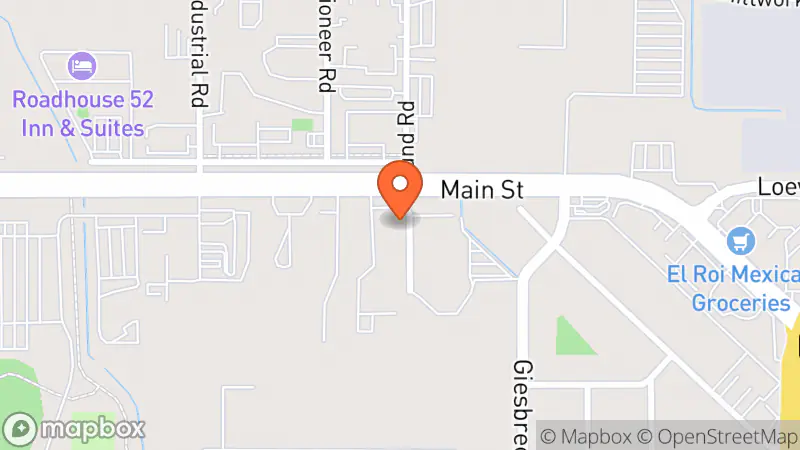 Map showing location of Local_Matters Thrift Store