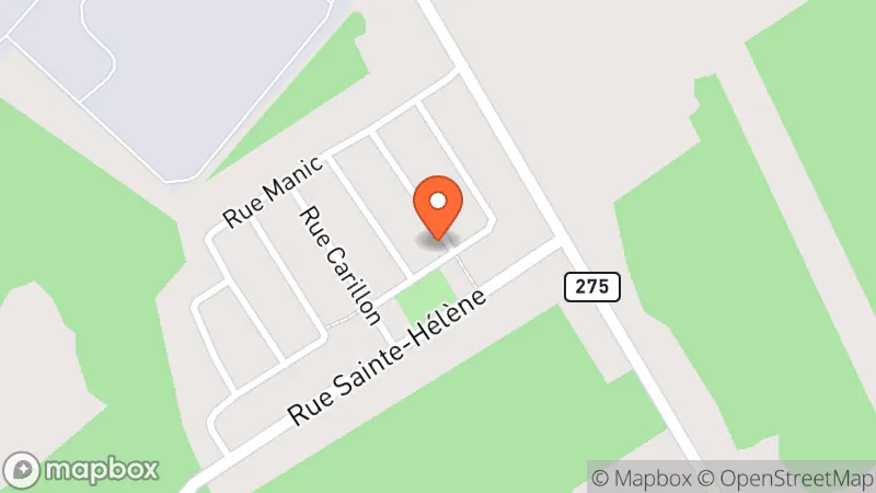 Map showing location of Mademoi Z'elles Fripes