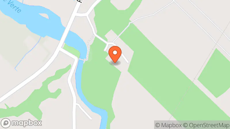 Map showing location of Marcel Lévesque