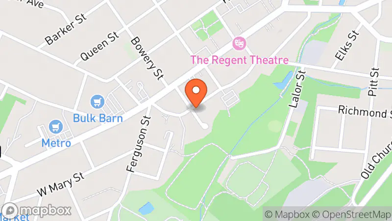 Map showing location of Mary Street Vintage