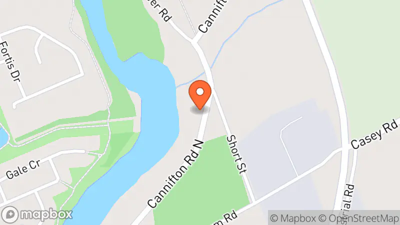 Map showing location of Mask's Mobile Yard Sale