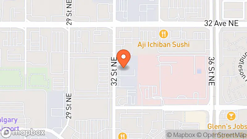 Map showing location of MCC Thrift Store