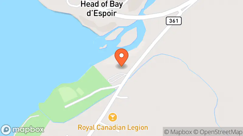 Map showing location of MHB Thrift Store