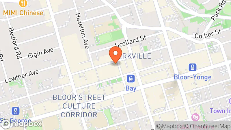 Map showing location of Mine & Yours