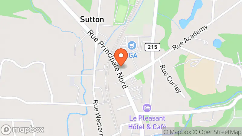 Map showing location of Mode Vintage Sutton