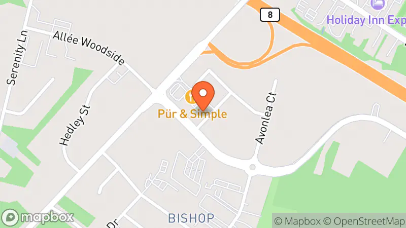 Map showing location of My Home Consignment