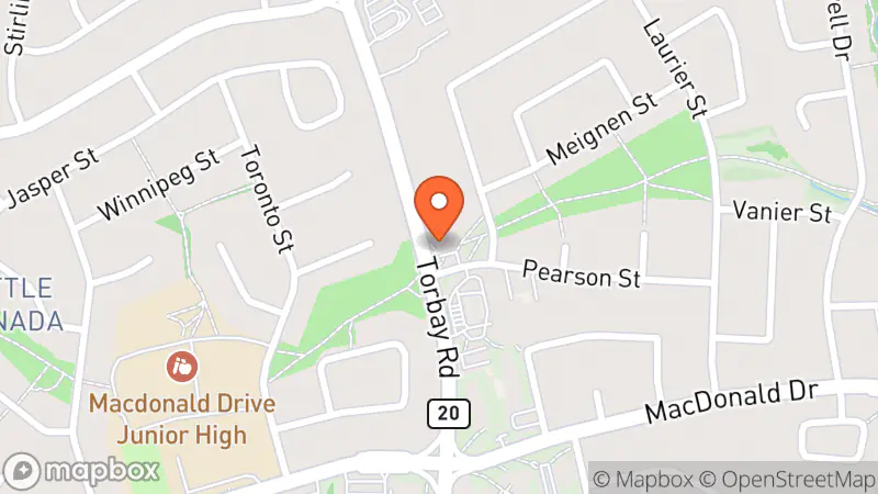 Map showing location of Neighbourhood