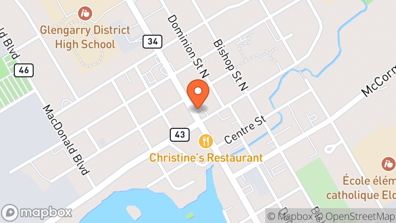 Map showing location of Neon Afterlife