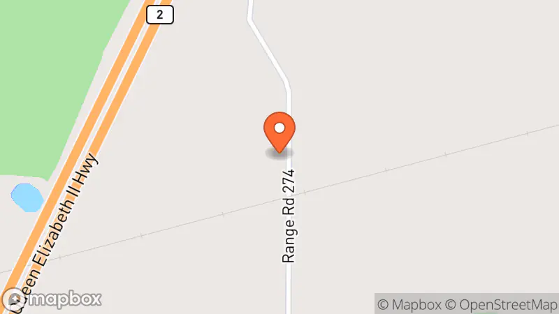 Map showing location of Next Chapter Thrift Store