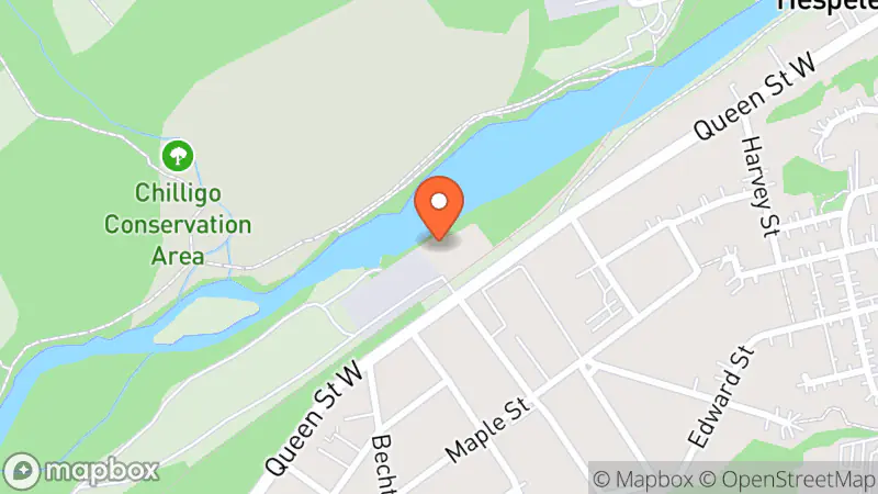 Map showing location of Next Time Around