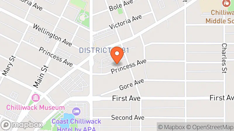 Map showing location of oldsoul coffee & vintage