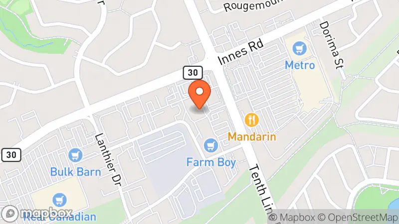 Map showing location of Once Upon A Child - Orleans