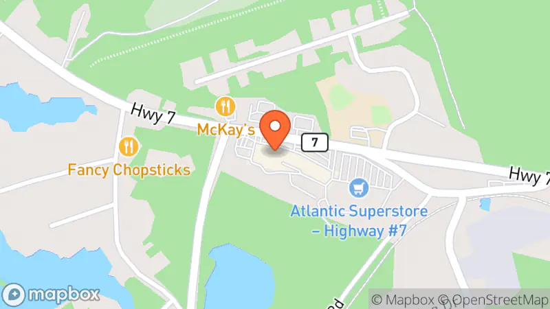 Map showing location of Piper and Max