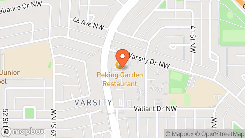 Map showing location of Plato’s Closet - Calgary Northwest