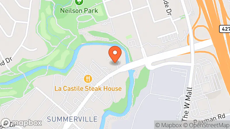 Map showing location of Plato's Closet