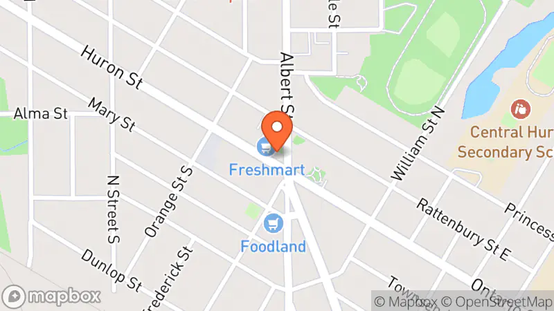 Map showing location of Rack & Room
