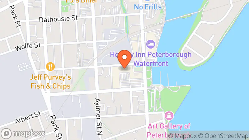 Map showing location of Re-Source Thrift Shop