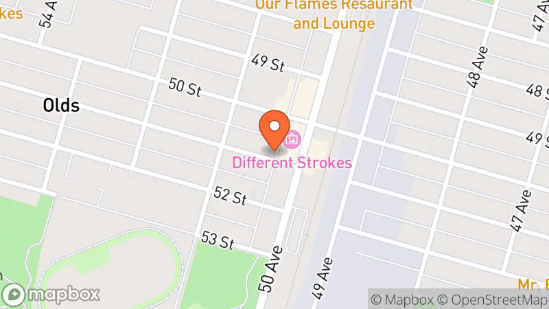 Map showing location of reFind Consigned Fashion - Olds