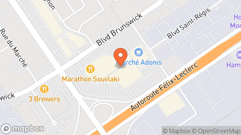 Map showing location of Renaissance Fripe Galeries des Sources