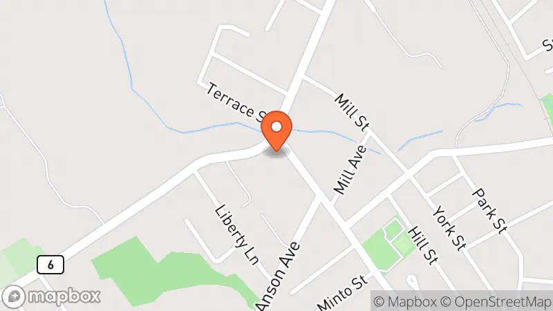 Map showing location of Salvation Army