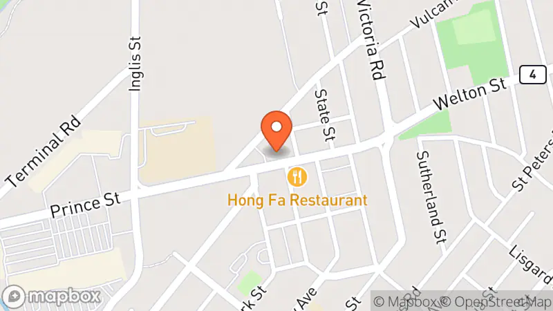 Map showing location of Salvation Army (The)