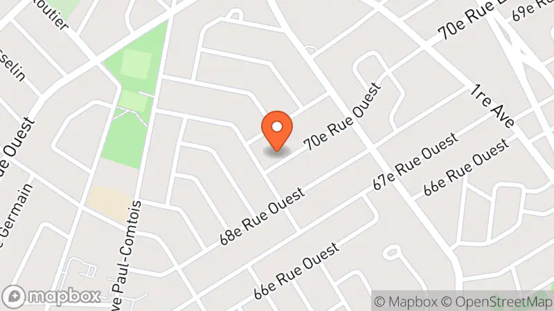 Map showing location of SG Livres Usagés (librairie en ligne)
