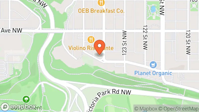 Map showing location of Sol Revival Thrift
