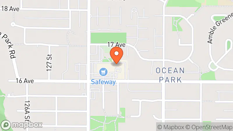 Map showing location of South Rock Resale