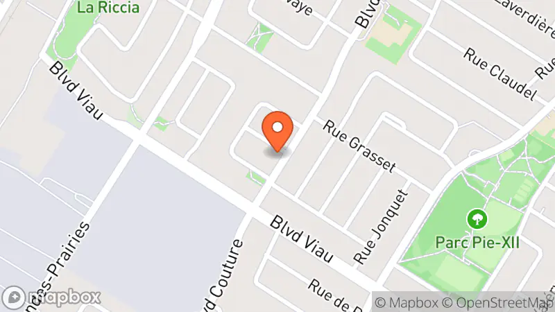 Map showing location of St Vincent De Paul Society