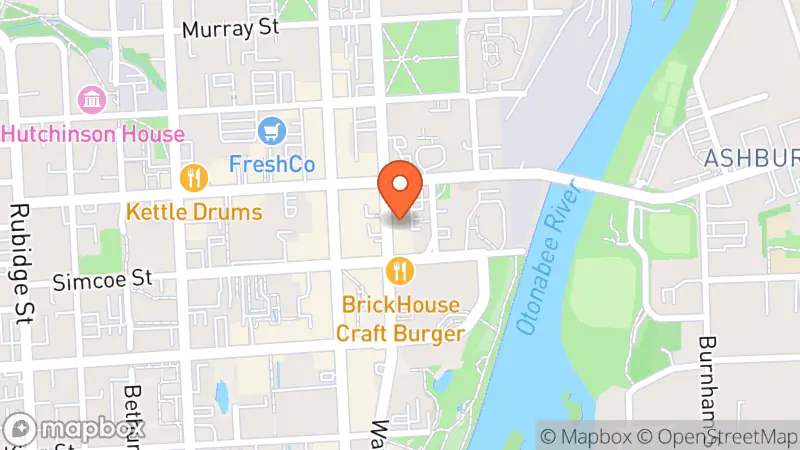 Map showing location of Statement House