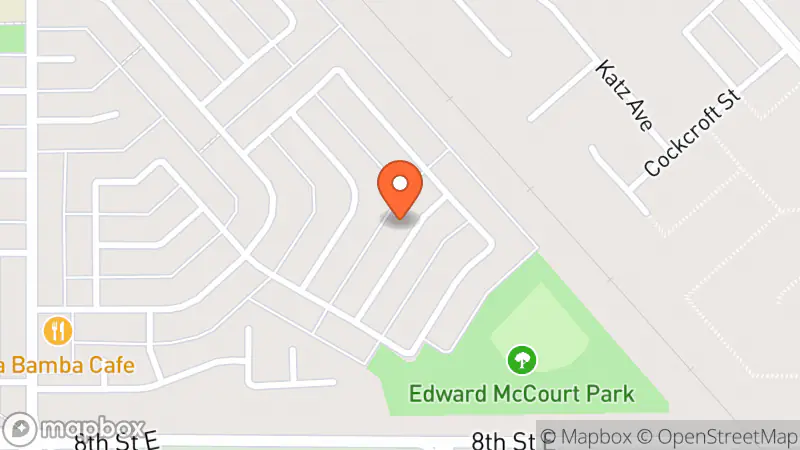 Map showing location of Step into Style