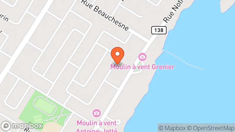 Map showing location of Stephbonproduit