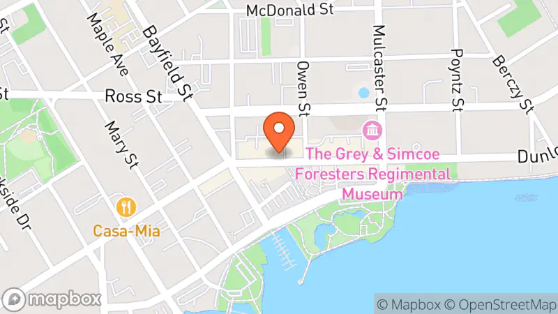 Map showing location of Stuff