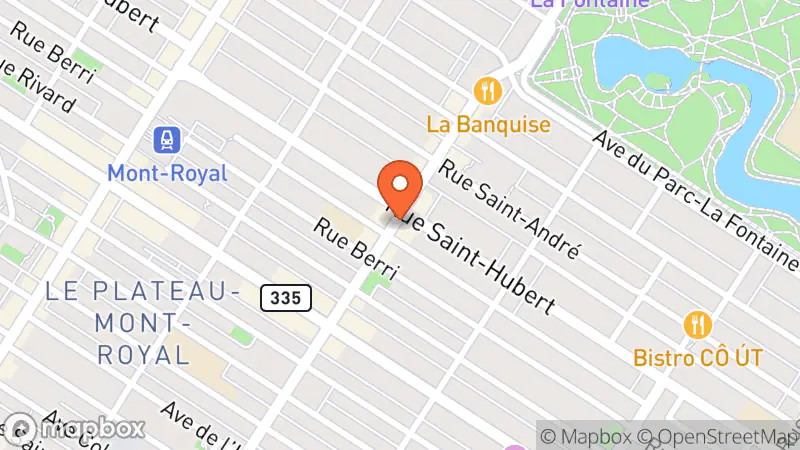 Map showing location of Éternelle Boutique Vintage