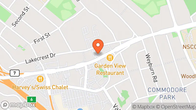 Map showing location of The Abundance Store