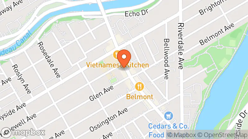 Map showing location of The Clothes Secret