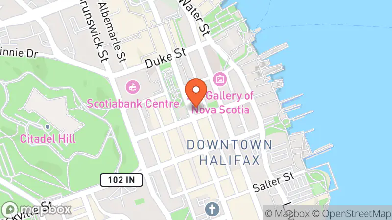 Map showing location of The Loot Vintage