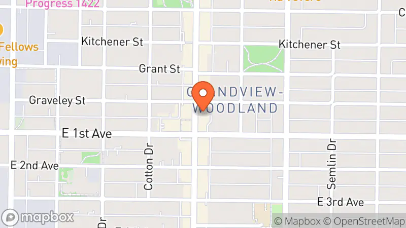 Map showing location of The Only Vintage