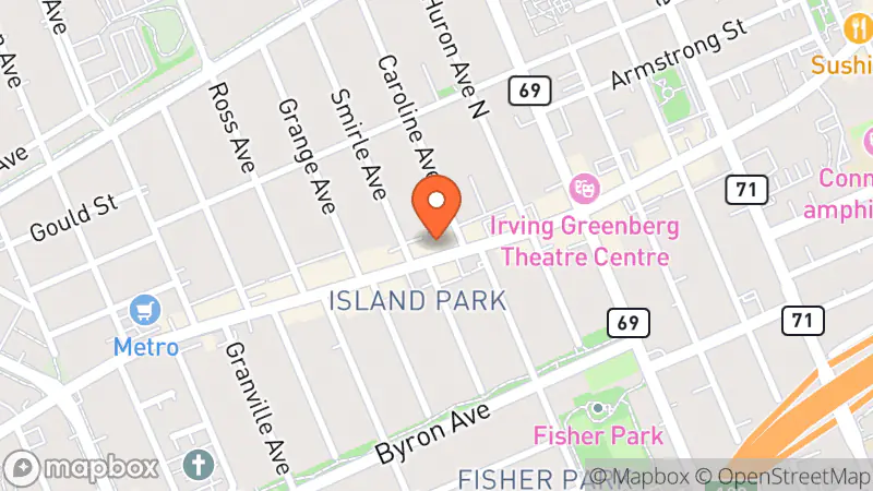 Map showing location of The Recollective Second Hand