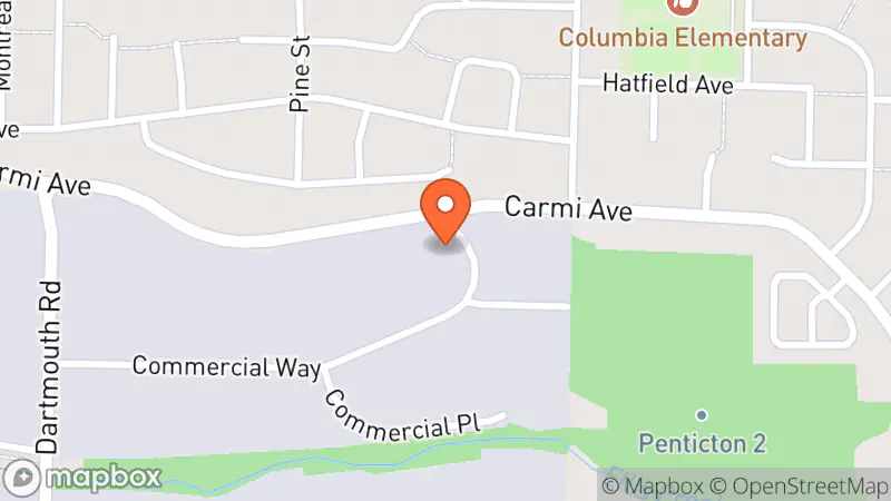 Map showing location of The Restoration Shop & Sales