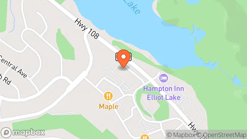 Map showing location of The Salvation Army