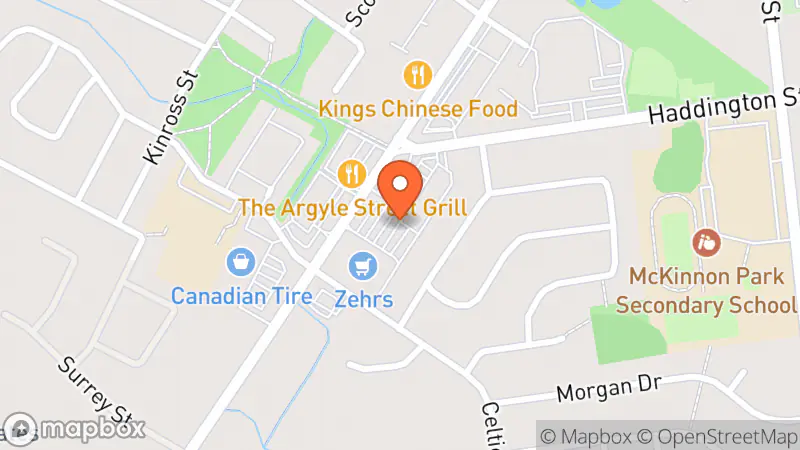 Map showing location of The Salvation Army Thrift Store Caledonia