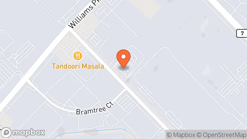 Map showing location of The Salvation Army Thrift Store Donor Welcome Centre