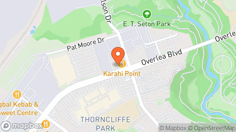 Map showing location of The Salvation Army Thrift Store