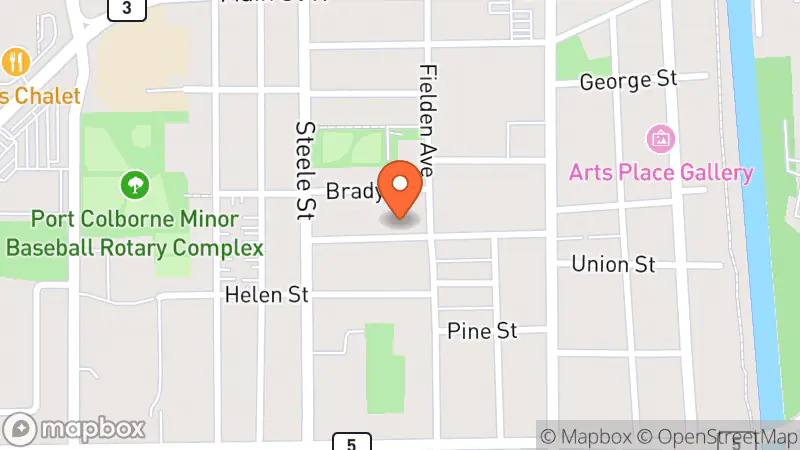 Map showing location of ThraxxThrowbackz