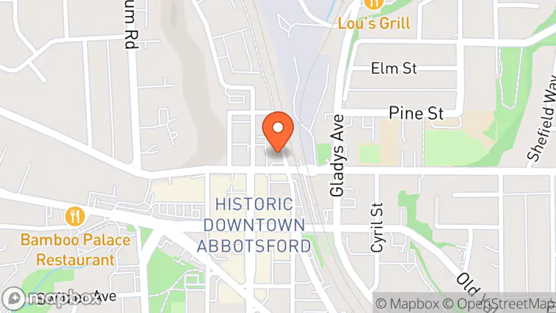 Map showing location of Thrift for LIFE