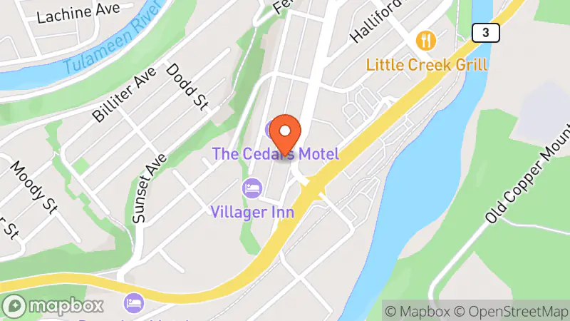 Map showing location of Thrift Shop Princeton Hospital Auxiliary
