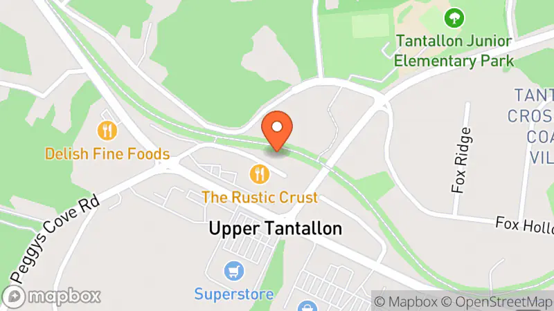 Map showing location of Thrift Store (in support of St Margaret's Bay Food Bank)